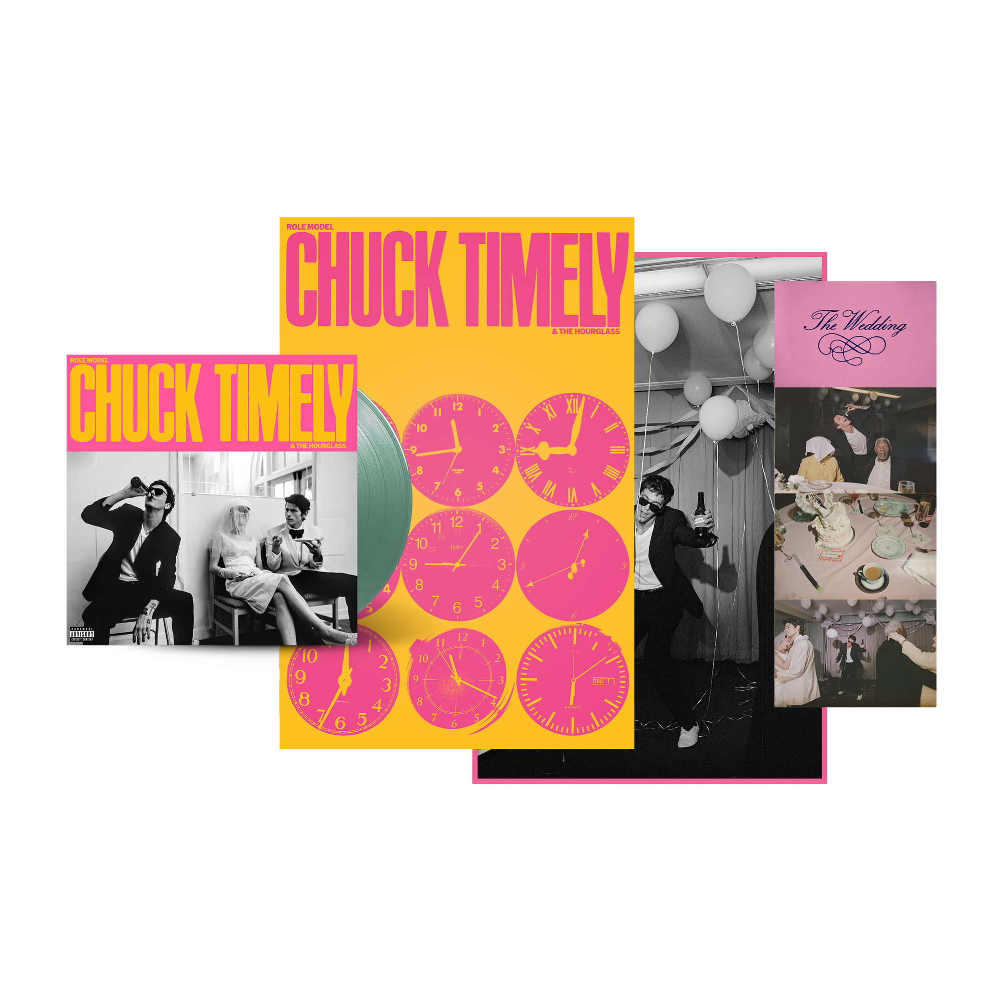Chuck Timely & the Hourglass - Pistachio Vinyl (RM Exclusive) + Signed Art Card
