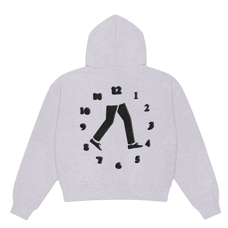 Chuck Grey Hoodie