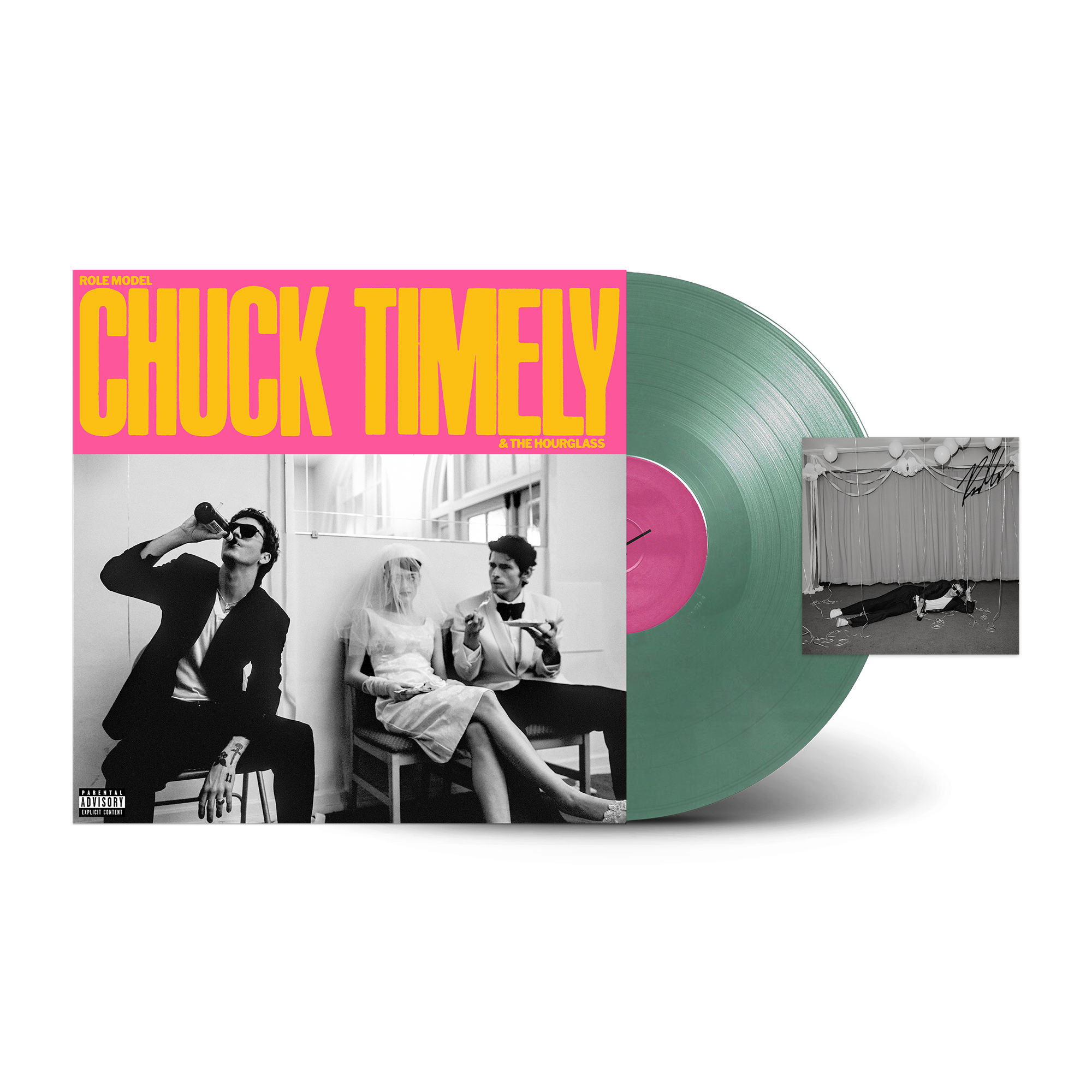 Chuck Timely & the Hourglass - Pistachio Vinyl (RM Exclusive) + Signed Art Card